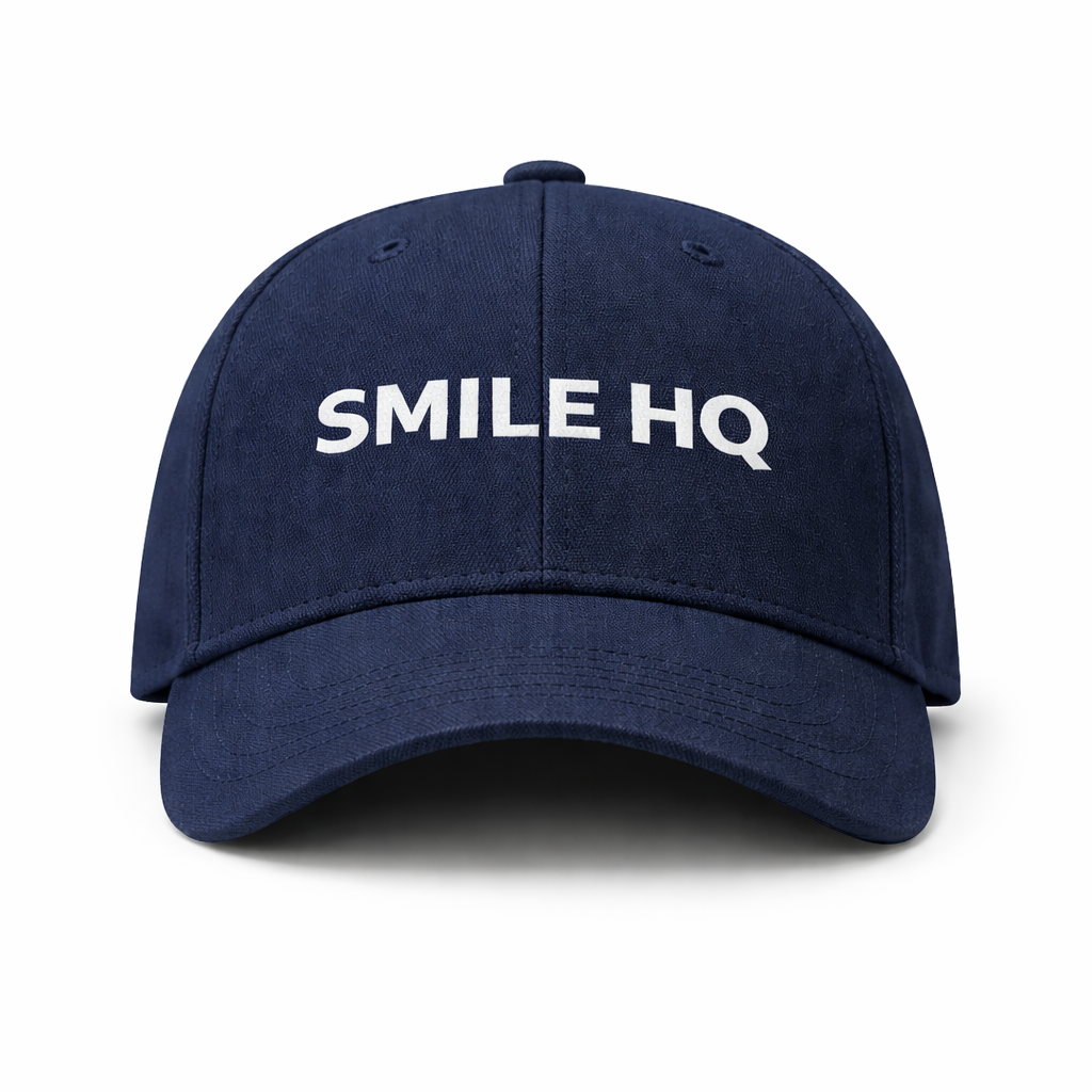 SMILE HQ  BASEBALL CAP WITH LOGO - 11 COLORS AVAILABLE
