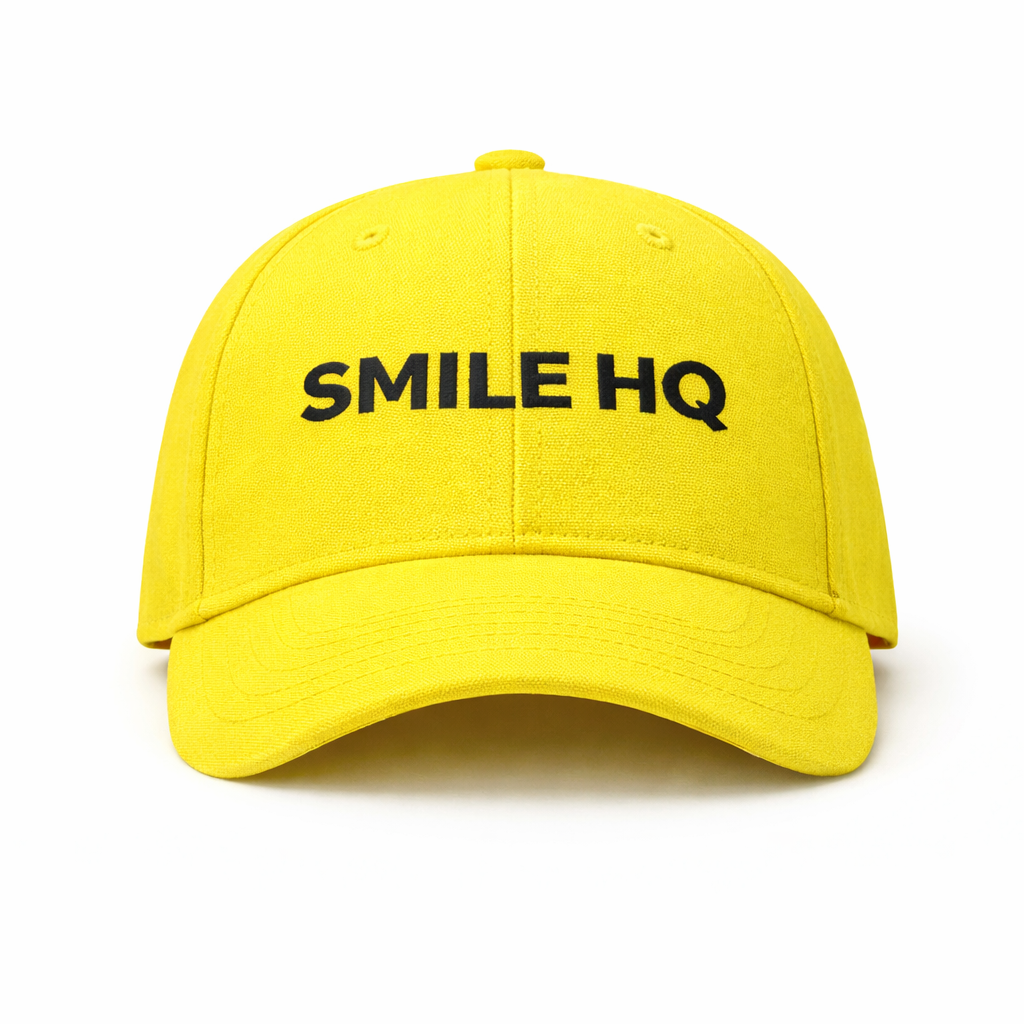 SMILE HQ  BASEBALL CAP WITH LOGO - 11 COLORS AVAILABLE