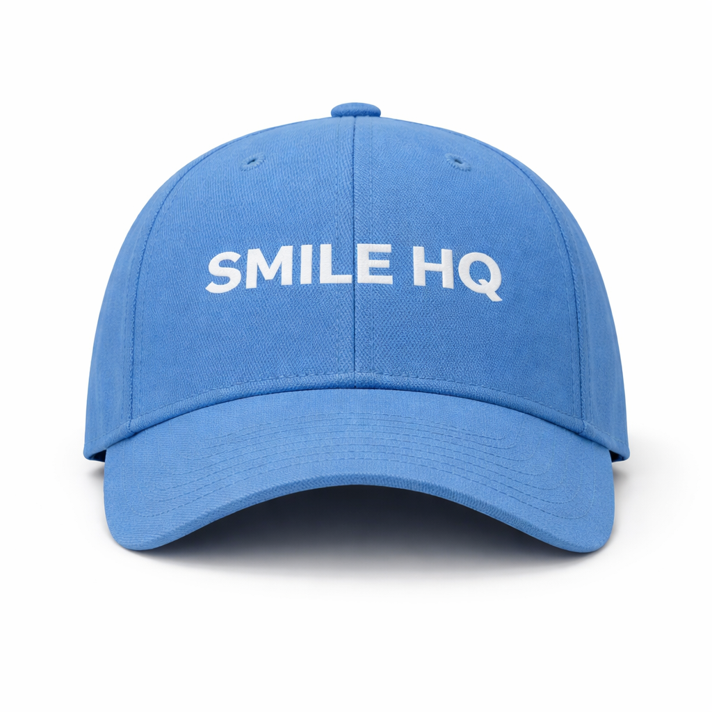 SMILE HQ  BASEBALL CAP WITH LOGO - 11 COLORS AVAILABLE