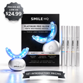 SMILE HQ LUMICORE LED TEETH WHITENING SYSTEM- 1000 UNITS WITH 2 COLOR LOGO
