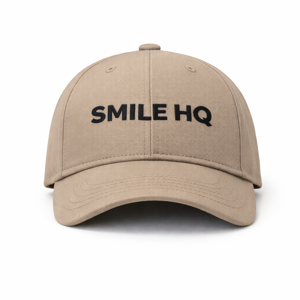 SMILE HQ  BASEBALL CAP WITH LOGO - 11 COLORS AVAILABLE