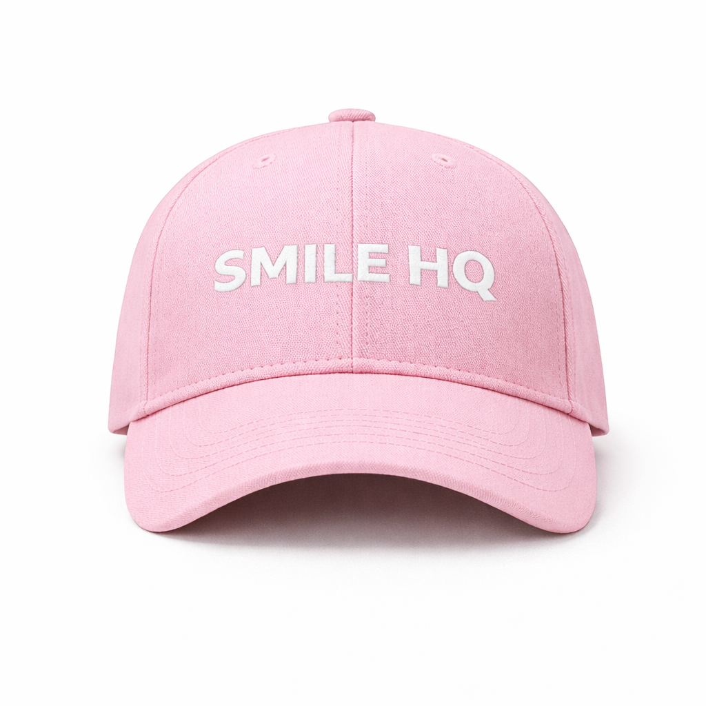 SMILE HQ  BASEBALL CAP WITH LOGO - 11 COLORS AVAILABLE