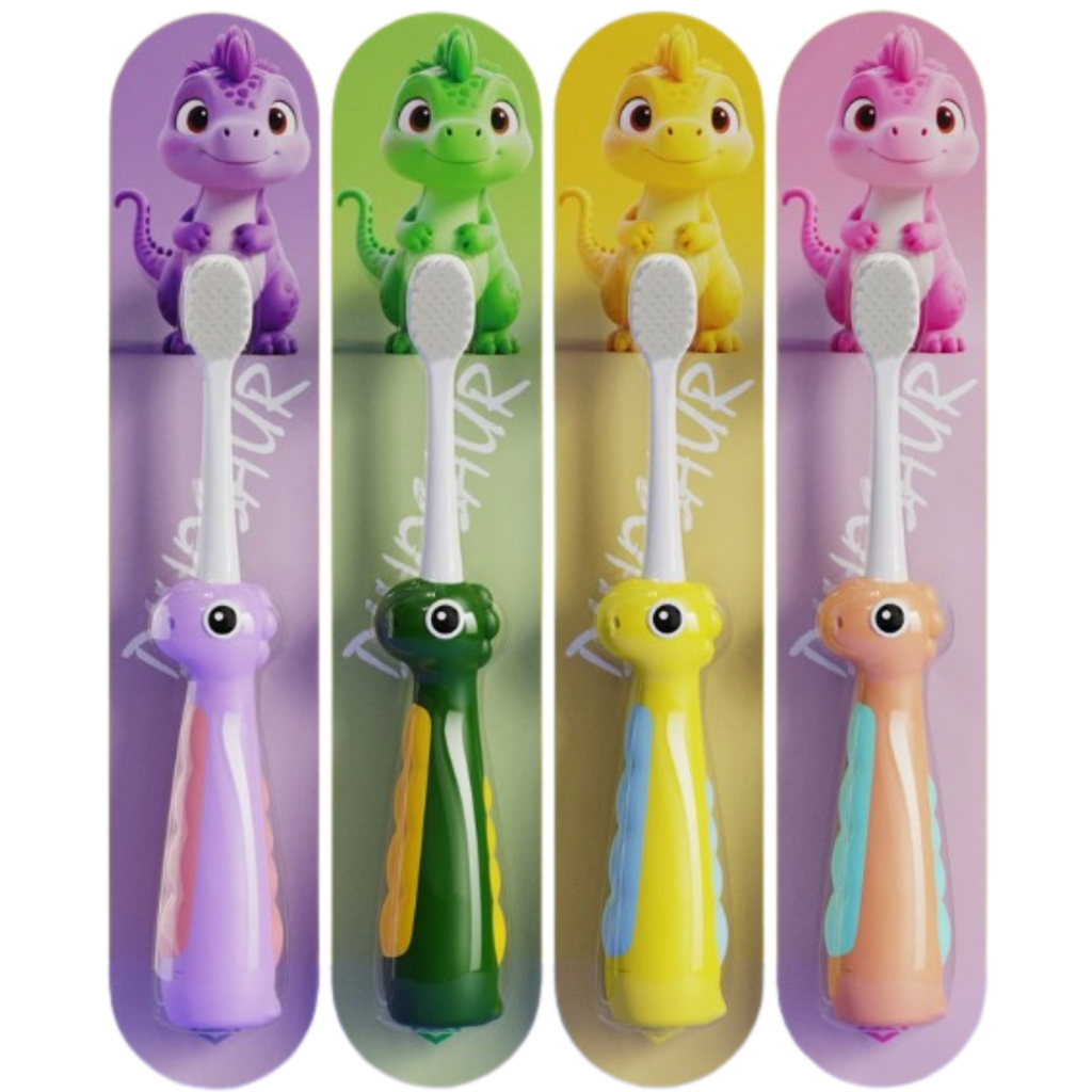 SMILE HQ CHILD'S DINOSAUR TOOTHRBUSH