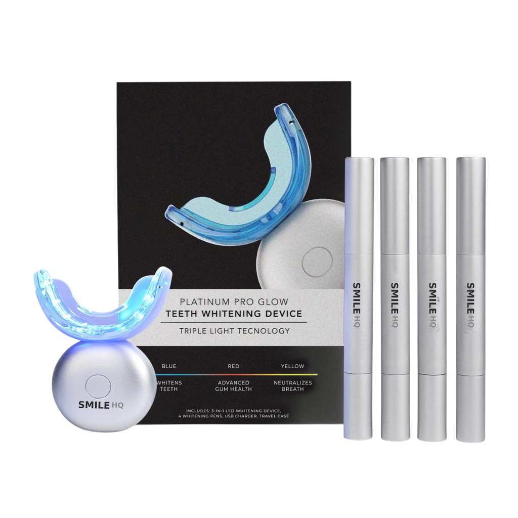 SMILE HQ LUMICORE LED TEETH WHITENING SYSTEM- 1000 UNITS WITH 2 COLOR LOGO